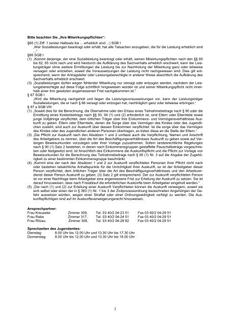 Hinweise zur Antragstellung - Dessau