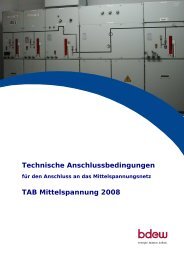 TAB Mittelspannung 2008 - N-ERGIE Netz GmbH