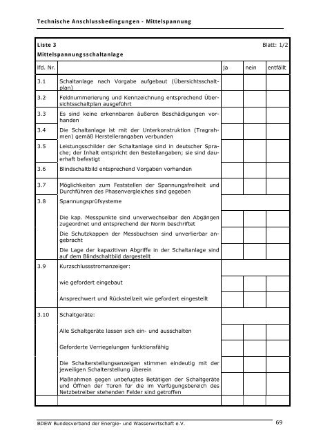 TAB Mittelspannung 2008 - N-ERGIE Netz GmbH