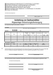 Aufstellung von Gasfeuerstätten - N-ERGIE Aktiengesellschaft