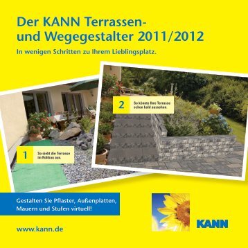 Der KANN Terrassen- und Wegegestalter 2011/2012 - Kann GmbH