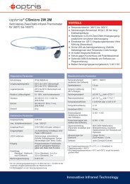 Datenblatt Pyrometer optris CSmicro 2W 2M - mu:v