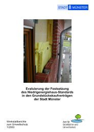 Evaluierung der Festsetzung des Niedrigenergiehaus-Standards in ...