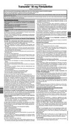 Tramundin® 50 mg Filmtabletten - Mundipharma