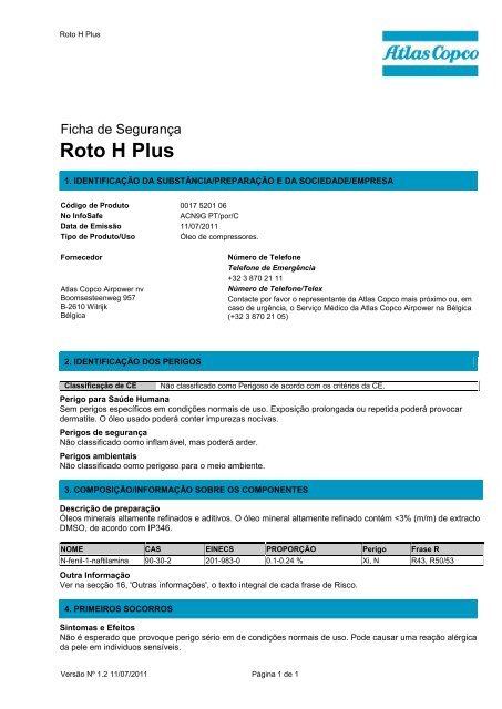 Roto H Plus - Atlas Copco