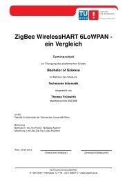 ZigBee WirelessHART 6LoWPAN - ein Vergleich - Automation ...