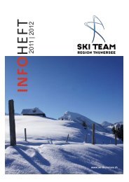 INFO - SKI TEAM Region Thunersee