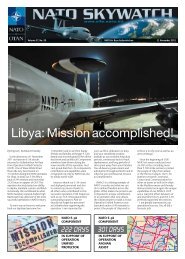 Skywatch No. 20 - 11 Nov 2011 (pdf) - nato awacs