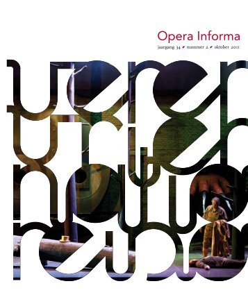 Opera Informa - Vereniging Vrienden Nationale Reisopera