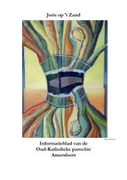 Joris op - Oud-Katholieke Parochie Amersfoort