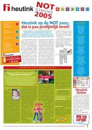 not nieuws 2005 - Heutink