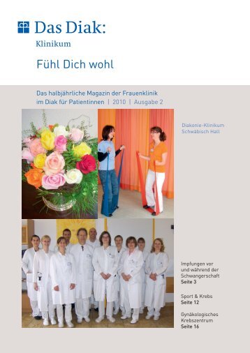 Frauenklinik Patientenmagazin2.indd - Evangelisches Diakoniewerk ...