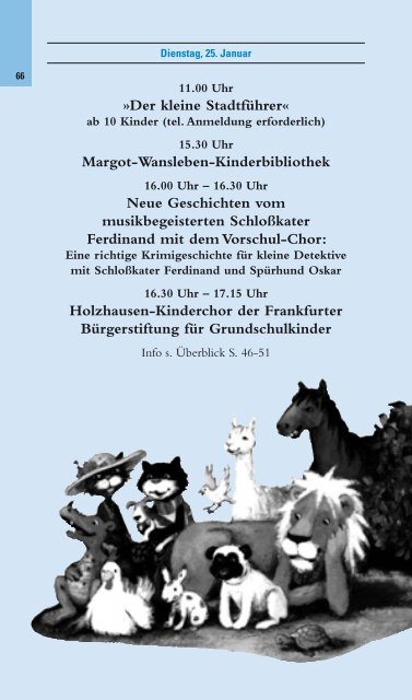 2011 - Frankfurter Bürgerstiftung im Holzhausenschlößchen