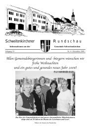 Rundschau 04/2005 Seite 1-46 - Gemeinde Schweitenkirchen