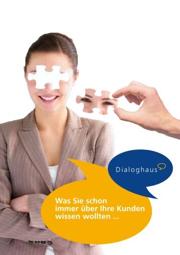 Unternehmensbroschüre (.pdf) - Dialoghaus