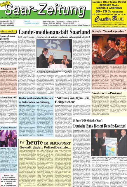 05.12.2009 - Saar-Zeitung