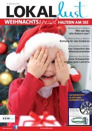 WEIHNACHTS HALTERN AM SEE - Lokallust