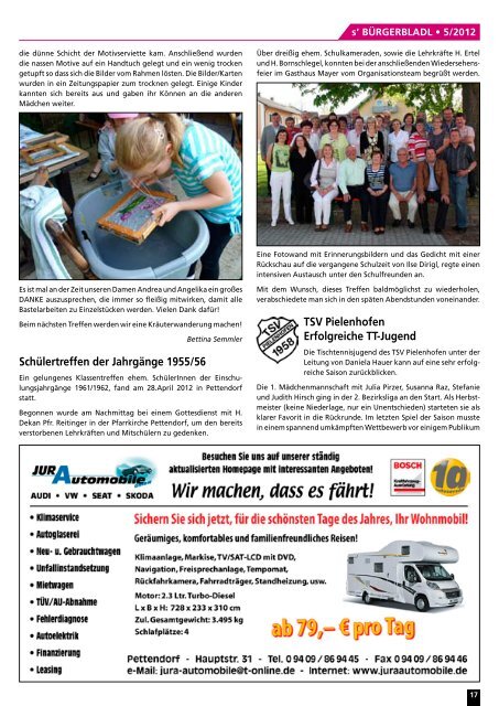 AUSGABE 5/2012 • MAI/JUNI KOSTENLOS