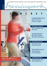 Download: PDF 9,2 MByte - Hessingpark-Clinic