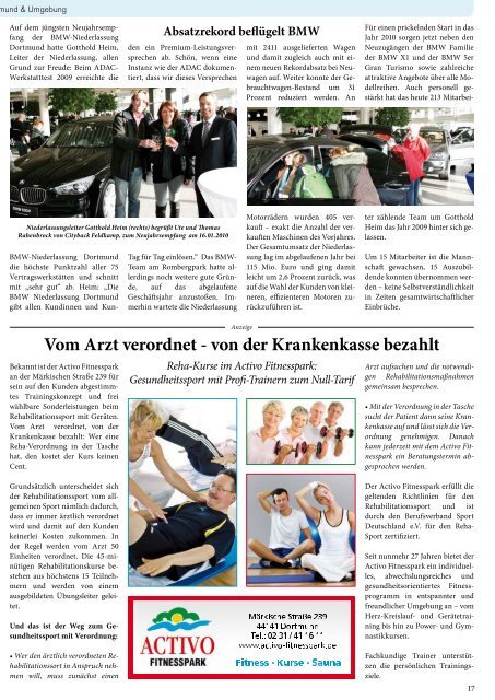 Kulturhauptstadt 2010!? - Dortmunder & Schwerter Stadtmagazine
