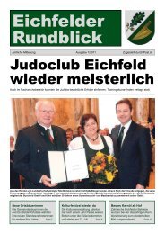 Eichfelder Rundblick - Gemeinde Eichfeld