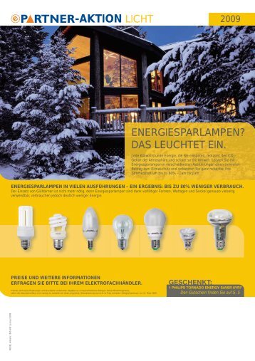 ENERGIESPARLAMPEN? - Deutsche Elektro Gruppe