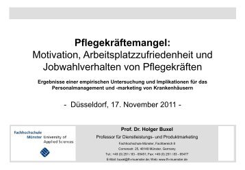 Prof. Dr. Holger Buxel