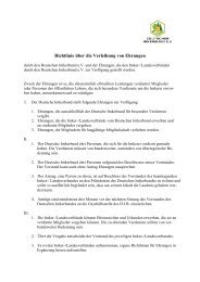 Richtlinie über die Verleihung von Ehrungen - Deutscher  Imkerbund ...