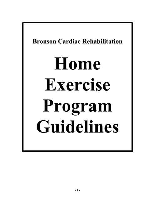 Met Level Chart Cardiac Rehab