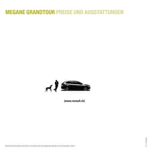 MEGANE GRANDTOUR PREISE UND AUSSTATTUNGEN - Renault