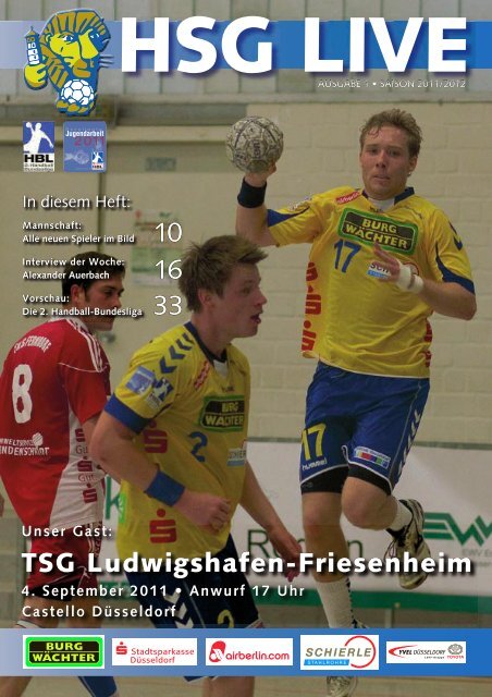 TSG Ludwigshafen-Friesenheim - HSG Düsseldorf