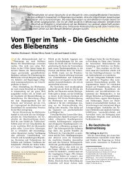 Vom Tiger im Tank – Die Geschichte des Bleibenzins - Institute of ...