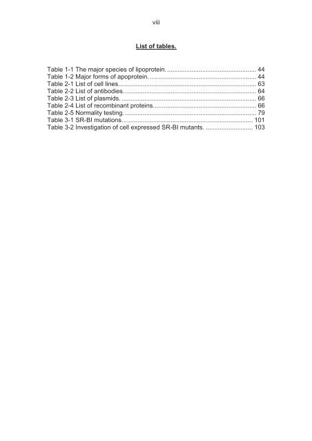 The role of scavenger receptor BI in hepatitis - eTheses Repository ...