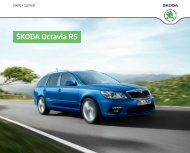 ŠKODA Octavia RS - Skoda