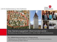 Das Sanierungsgebiet Obermünsterviertel - Deutscher Verband für ...