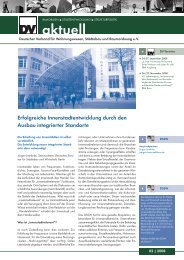 aktuell - Deutscher Verband für Wohnungswesen, Städtebau und