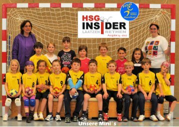 Wir unterstützen den INSIDER - HSG Laatzen-Rethen