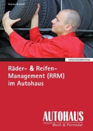 Räder- & Reifen- Management (RRM) im Autohaus - Springer ...
