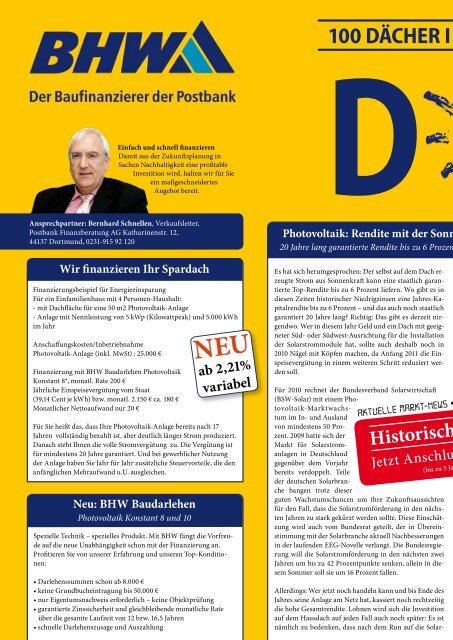 auch in Dorstfeld gesetzt - Dortmunder & Schwerter Stadtmagazine