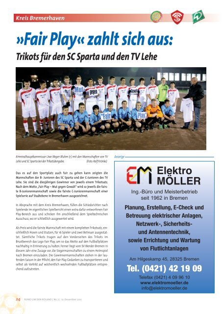 23. Lotto-Hallenturnier um den Sparkasse Bremen-Cup