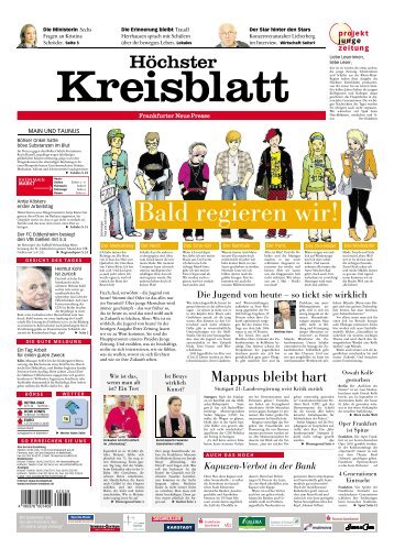 Höchster Kreisblattes - Frankfurter Neue Presse