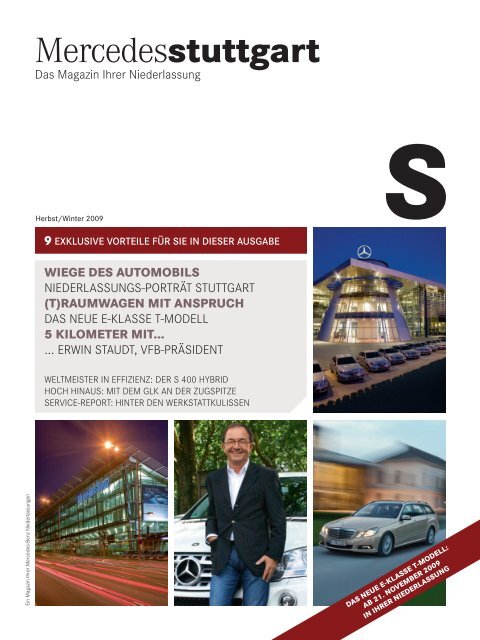 Stuttgart Das Magazin Ihrer Niederlassung - Mercedes-Benz