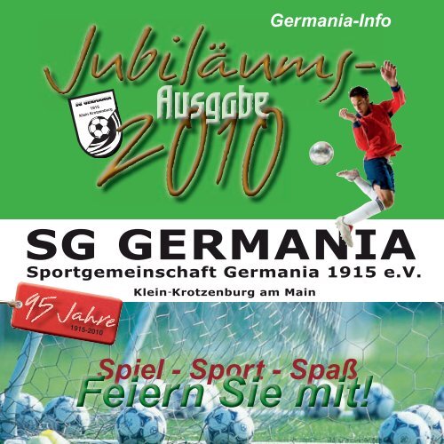 Jugend - SG Germania Klein-Krotzenburg 1915 eV