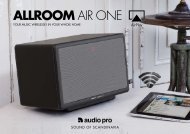 ALLROOM AIR ONE - Audio Pro