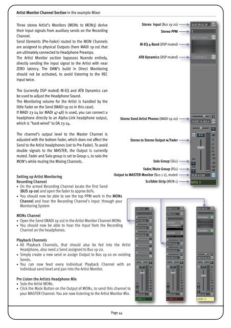 SSL Mixer Manual - Absolute Professional Audio