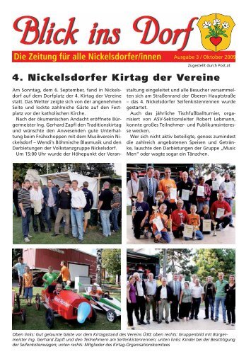 4. Nickelsdorfer Kirtag der Vereine