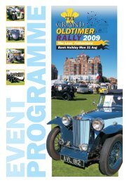 Oldtimer rally 2009 - The Grand