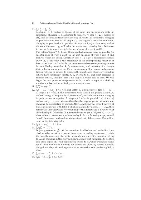 LNCS 2950 - Aspects of Molecular Computing (Frontmatter Pages)