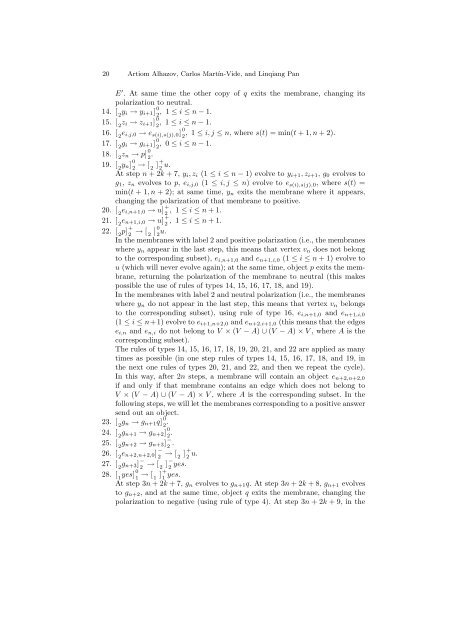 LNCS 2950 - Aspects of Molecular Computing (Frontmatter Pages)