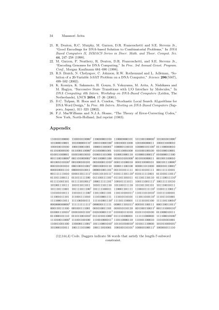 LNCS 2950 - Aspects of Molecular Computing (Frontmatter Pages)